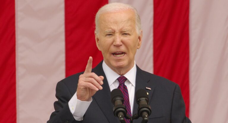 President Joe Biden delivers speech