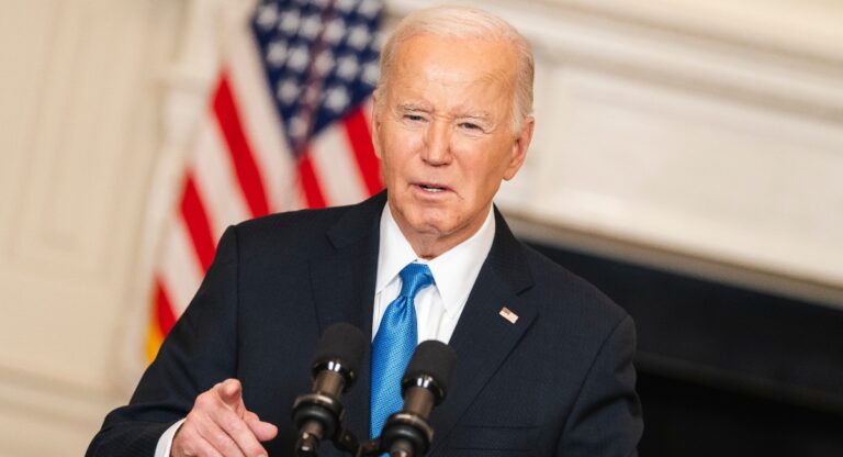 President Joe Biden addresses the nation